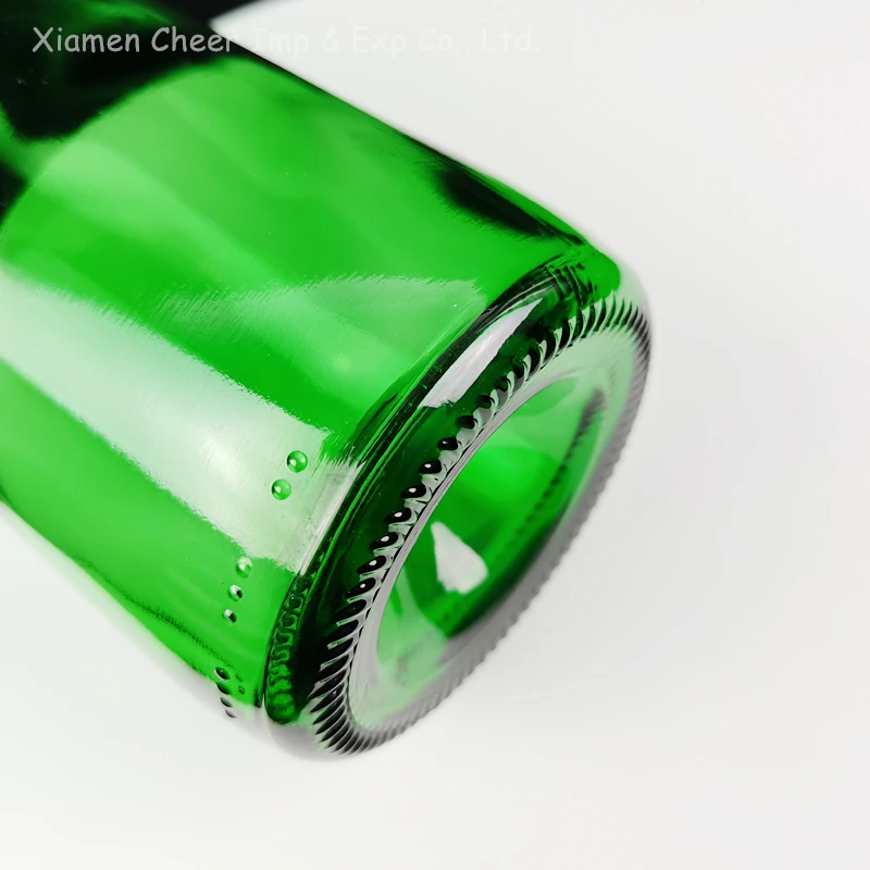 glass bottles