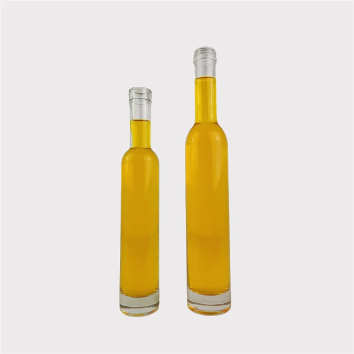 Kub Muag 250ml 375ml Ice Wine Liquor Fwj Nrog Ntev caj dab Cork